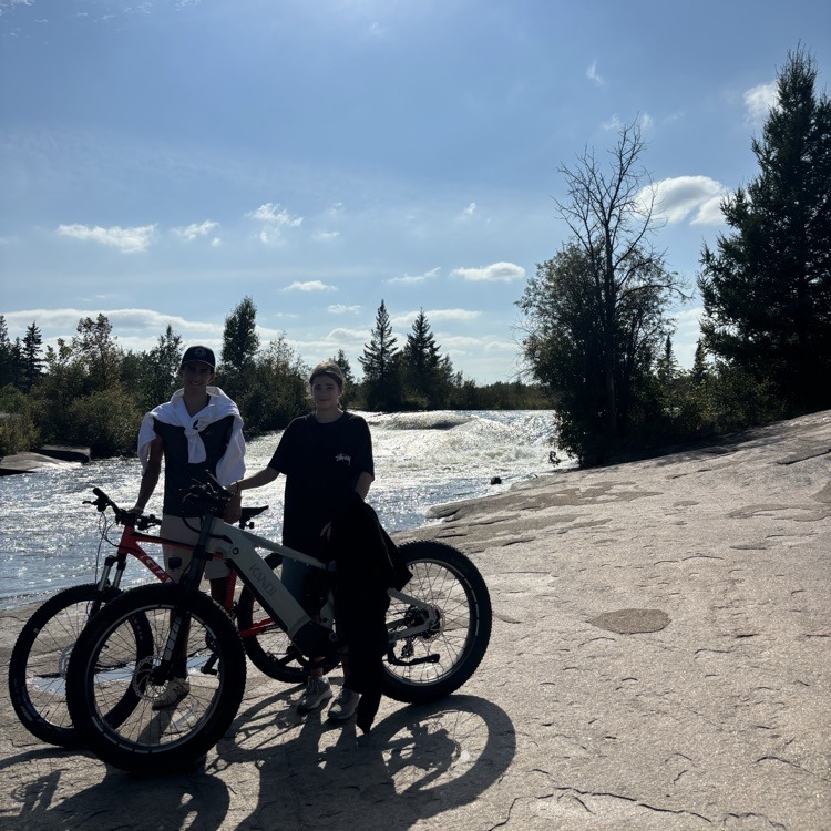 biking