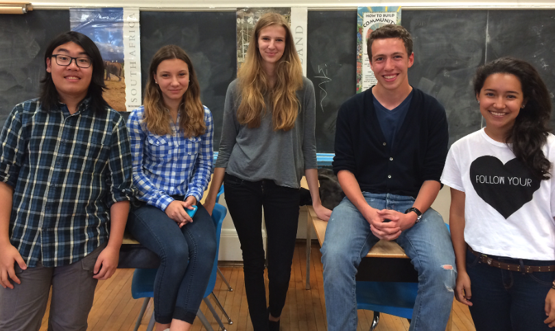 students posing for a picture