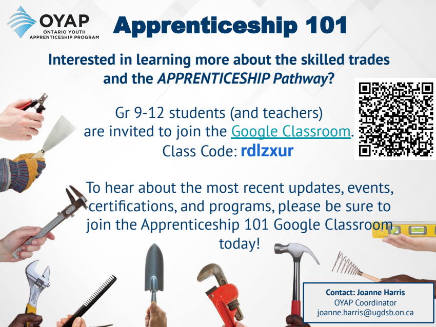 Apprenticeship 101 Google Classroom