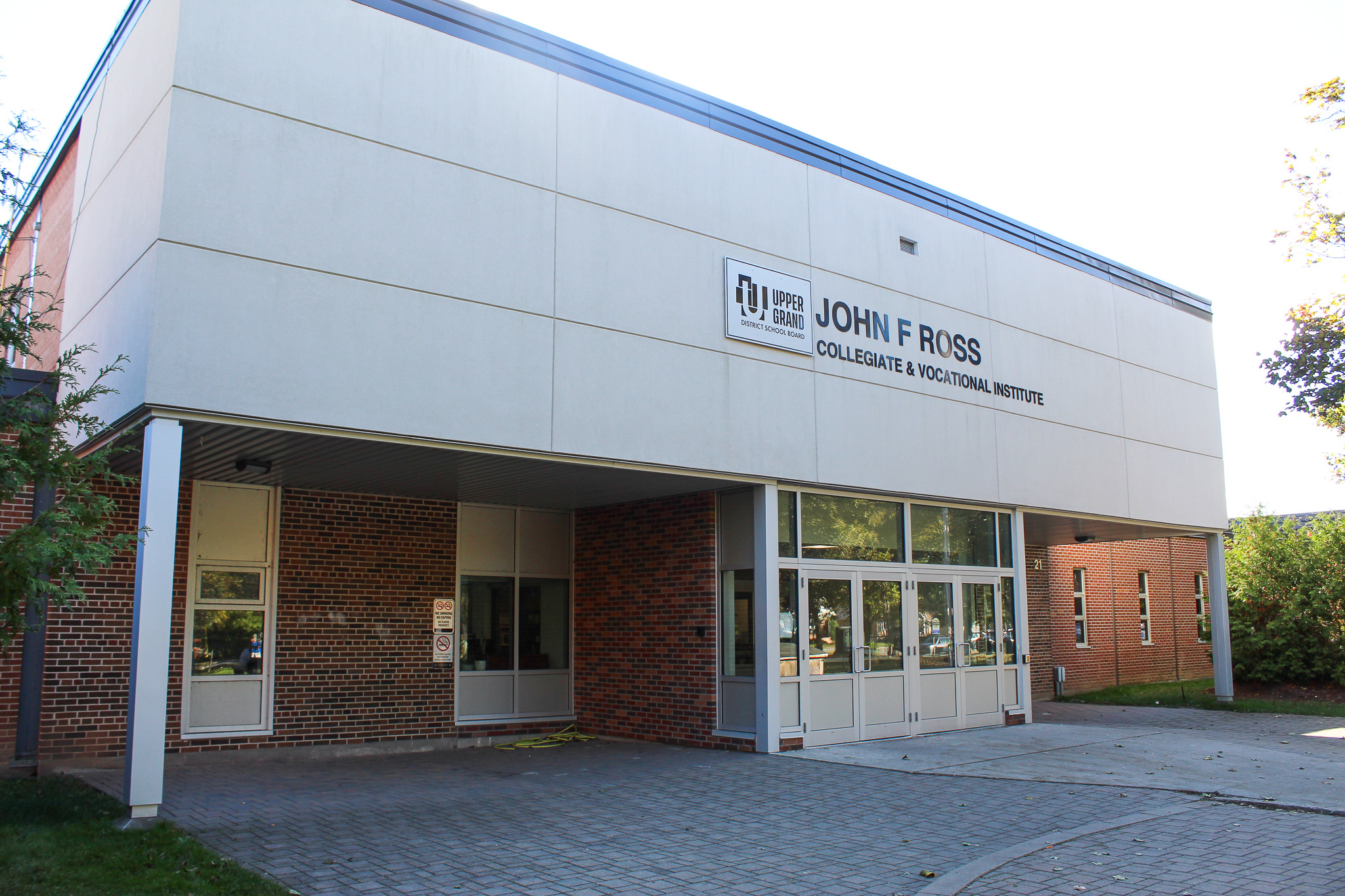 front of school