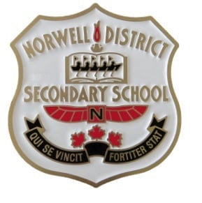 Norwell district secondary school logo