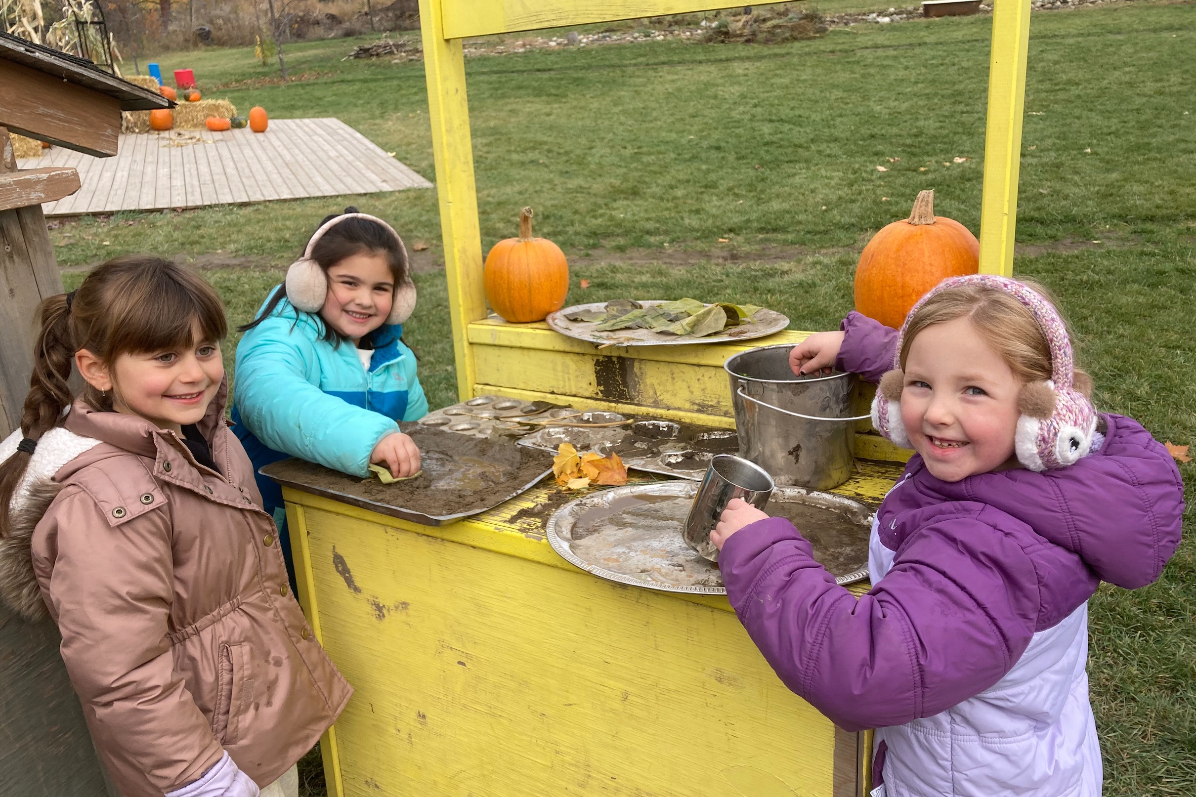 Children outdoor learning