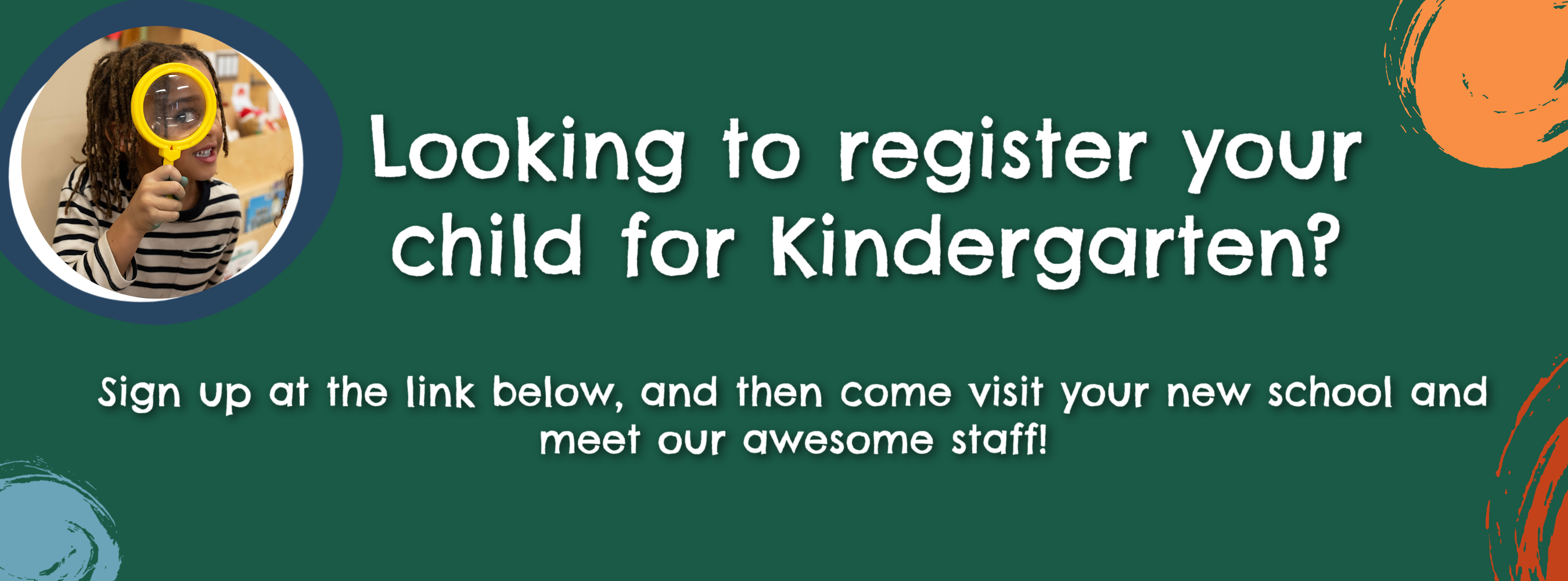 Register for Kindergarten