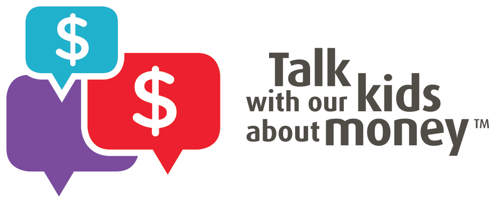 Talk with our kids about money logo