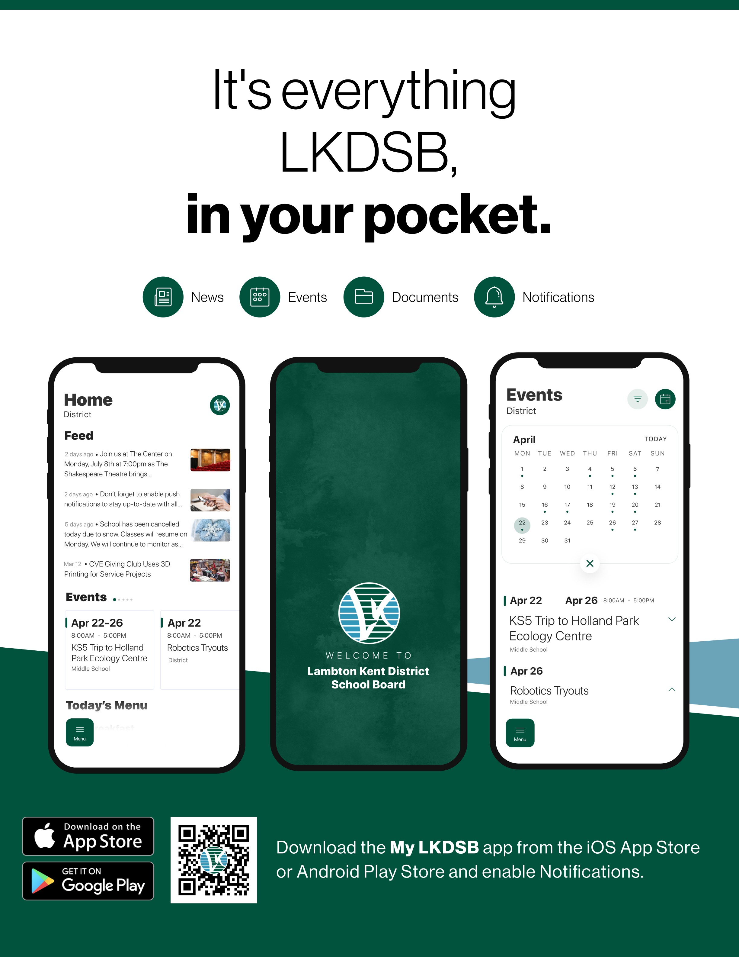 It's everything LKDSB,  in your pocket.