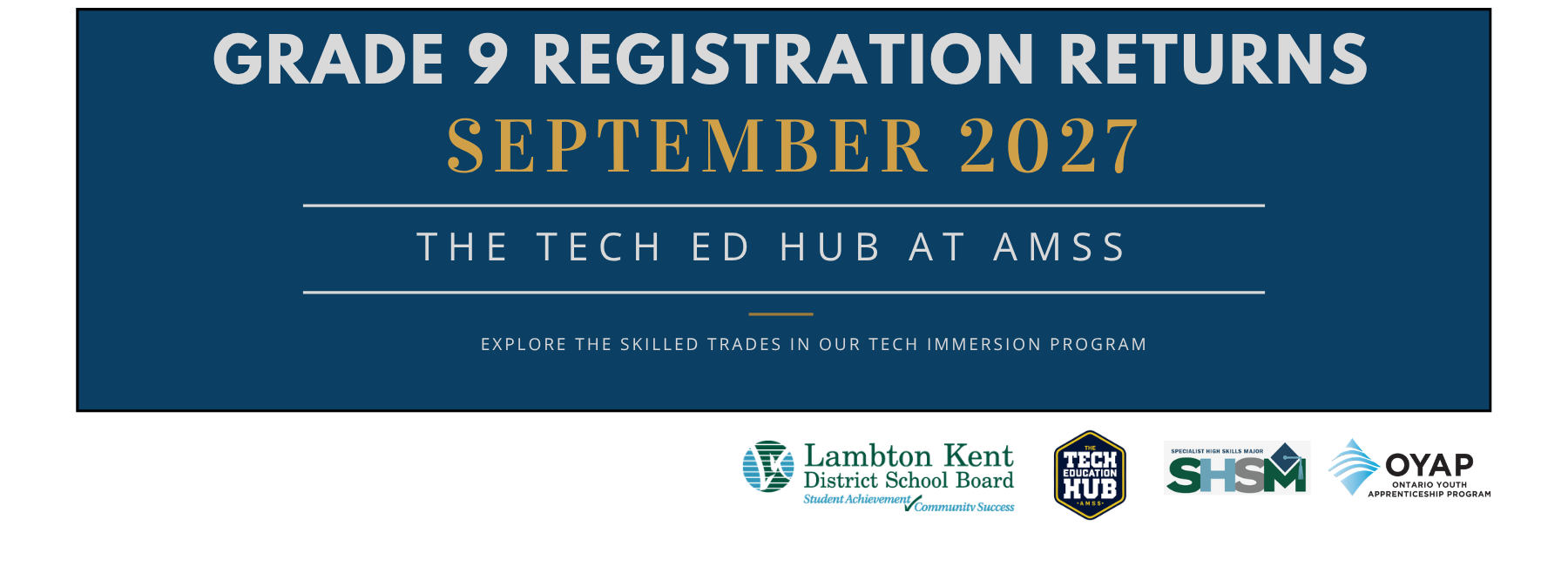 Grade 9 Registration Returns