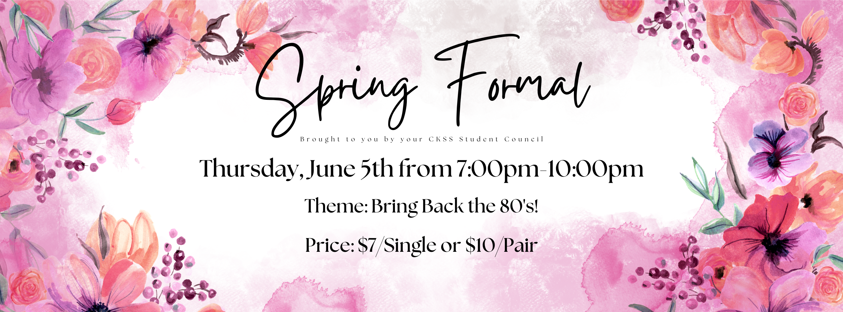 Spring Formal Poster