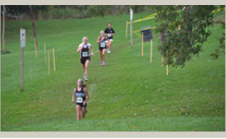 athletes running
