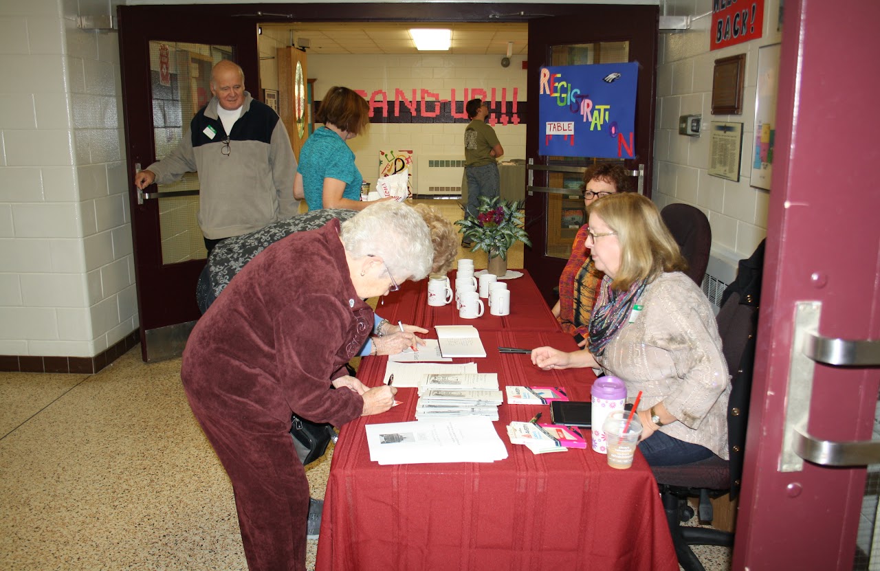 people signing up