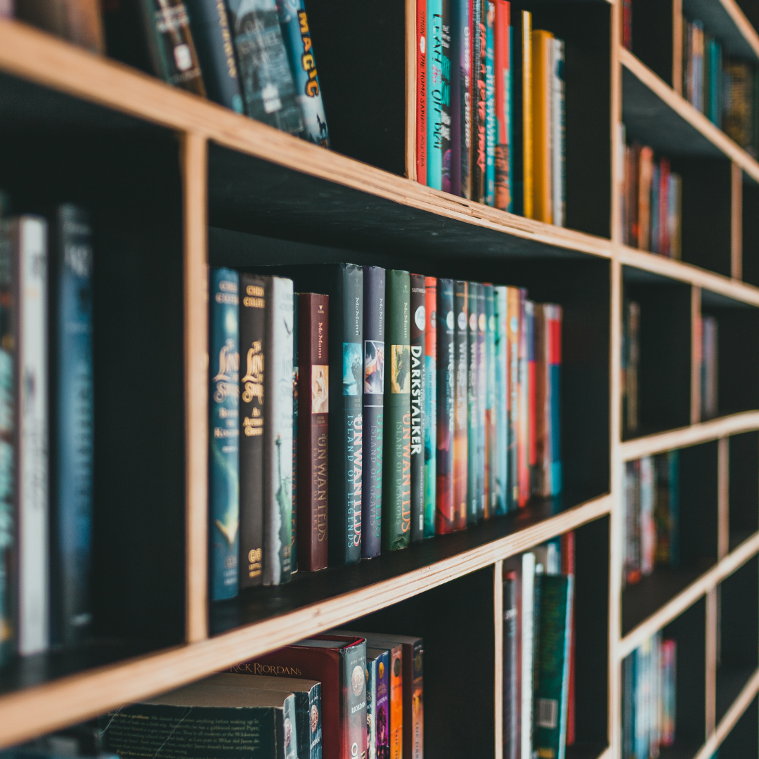 book shelves