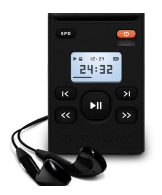 photo of a playaway device