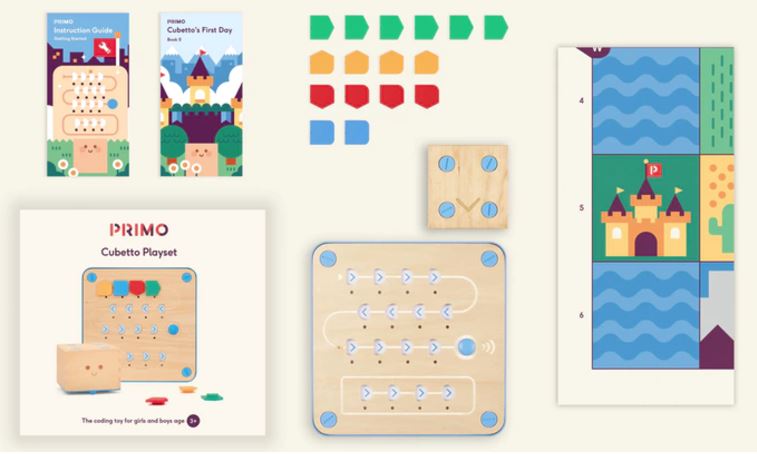 Cubetto kit pieces