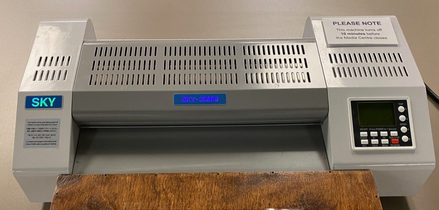 Pouch or pocket "hard" laminator