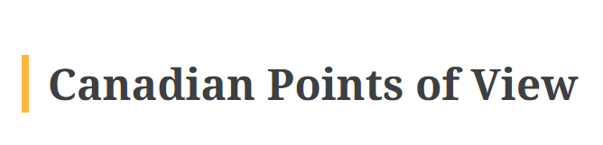 Canadian Points of View logo