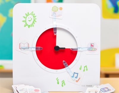 Photo of a Time Timer device