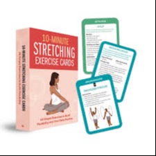 cards with images of stretches